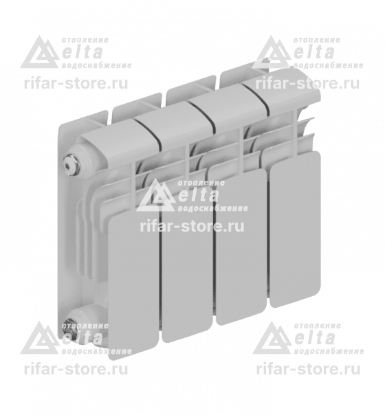 Алюминиевый радиатор Rifar ALUM 200 - 3 секции